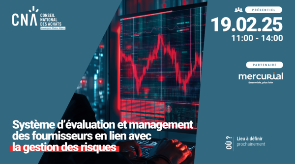 Système d’évaluation et management des fournisseurs en lien avec la gestion des risques | Lyon