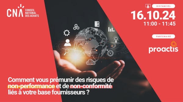 Comment vous prémunir des risques de non-performance et de non-conformité liés à votre base fournisseurs ? 