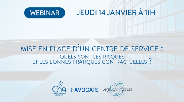   Webinar | Mise en place d’un Centre de Service 