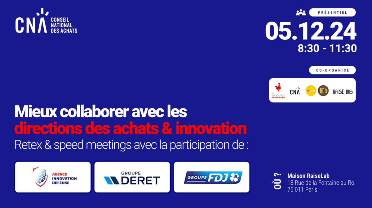 Mieux collaborer avec les directions des achats & innovation