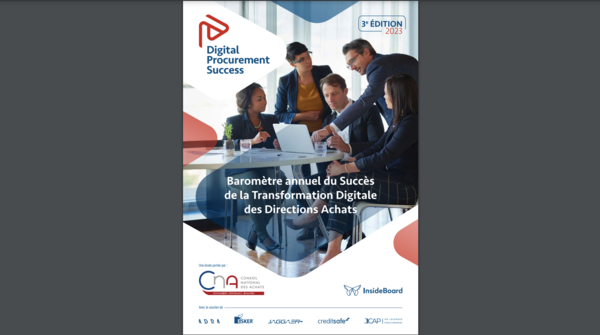 Baromètre annuel du Succès de la Transformation Digitale des Directions Achats - 3e édition