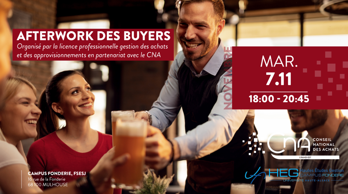 MULHOUSE | AFTERWORK DES BUYERS