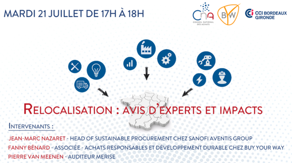   Webinar | Relocalisation : avis d'experts et impacts !