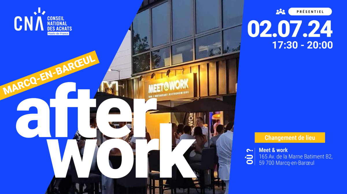 Afterwork Achats | Lille