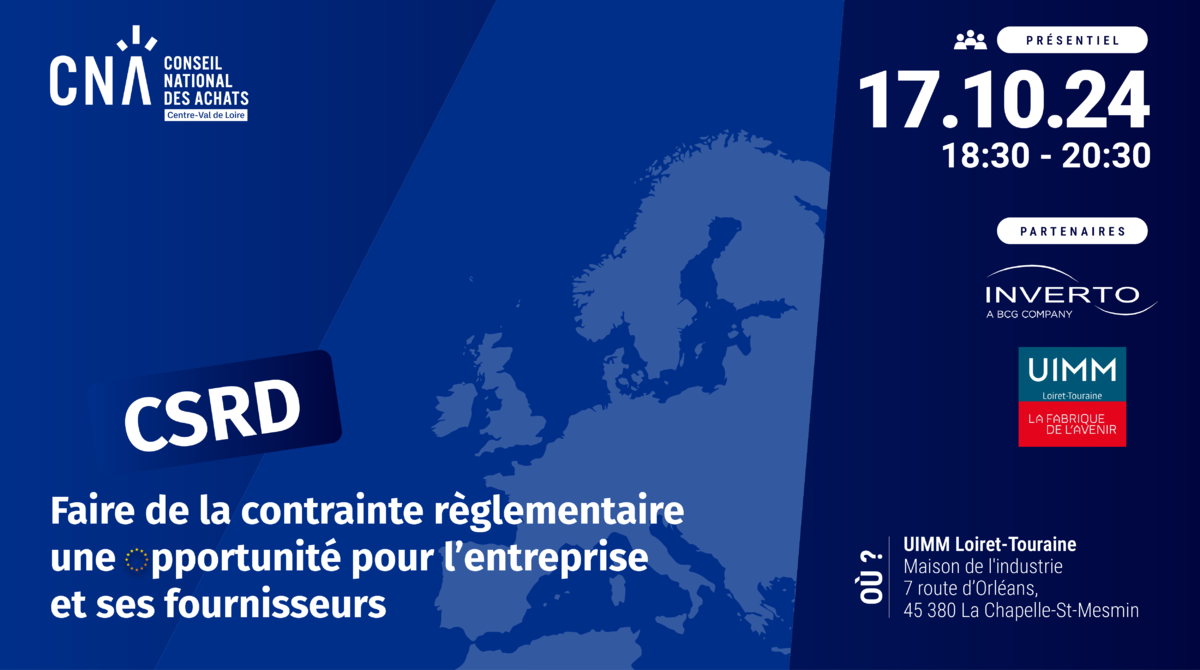 CSRD | Faire de la contrainte règlementaire une opportunité pour l'entreprise et ses fournisseurs