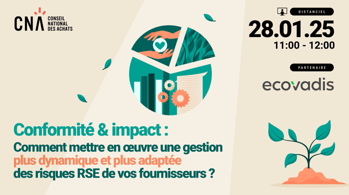 Conformité & impact : comment mettre en œuvre une gestion plus dynamique et plus adaptée des risques RSE de vos fournisseurs ?