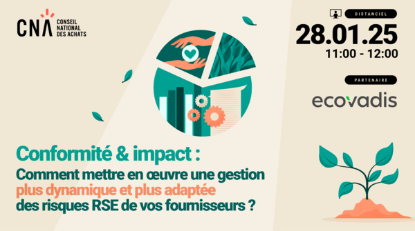 Conformité & impact : comment mettre en œuvre une gestion plus dynamique et plus adaptée des risques RSE de vos fournisseurs ?