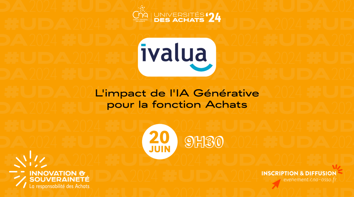 IVALUA | L'impact de l'IA Générative pour la fonction Achats