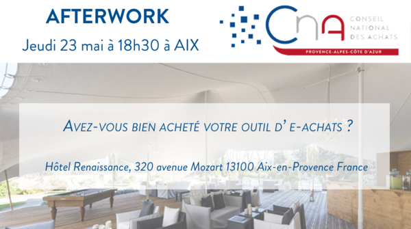 Afterwork HA | Avez-vous bien acheté votre outil d’ e-achats ?